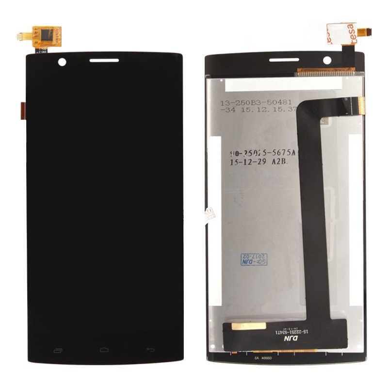 Дисплей Fly FS501 в сборе с тачскрином (Черный)