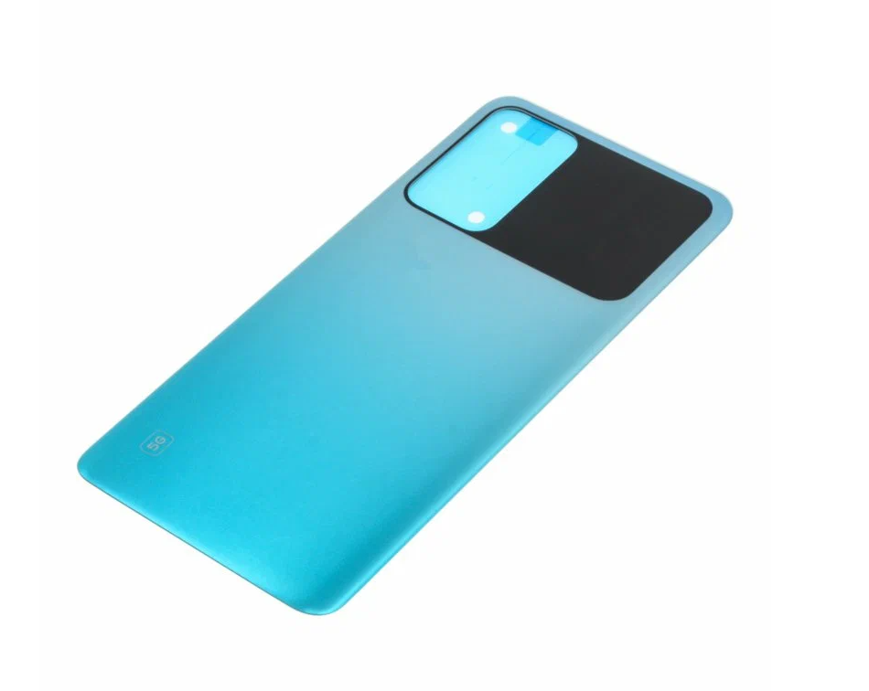 Задняя крышка для Xiaomi Poco M4 Pro 5G, синяя