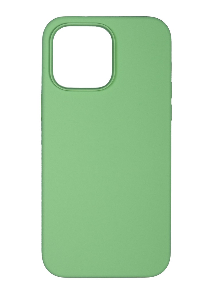 Чехол силиконовый гладкий Soft Touch iPhone 16 Pro Max, желтый (закрытый низ)