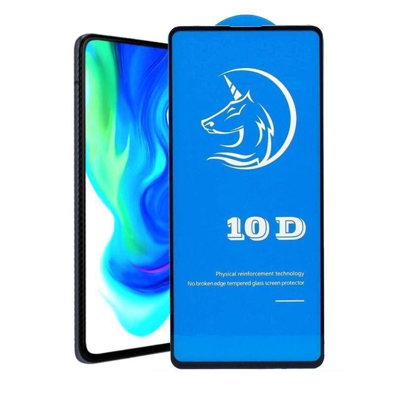 Защитное стекло iPhone 13/ 13 Pro/ 14/16e 10D Единорог полное покрытие, черное