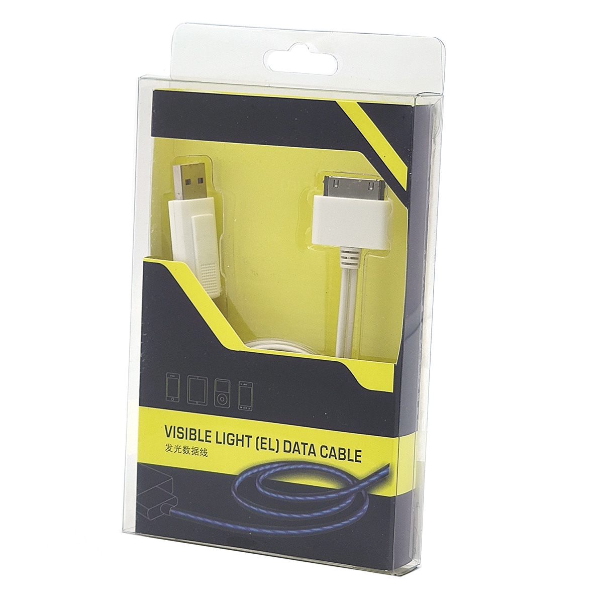 USB кабель для Samsung Galaxy TAB Орбита TS-3033 с индикацией силиконовый 0,8м