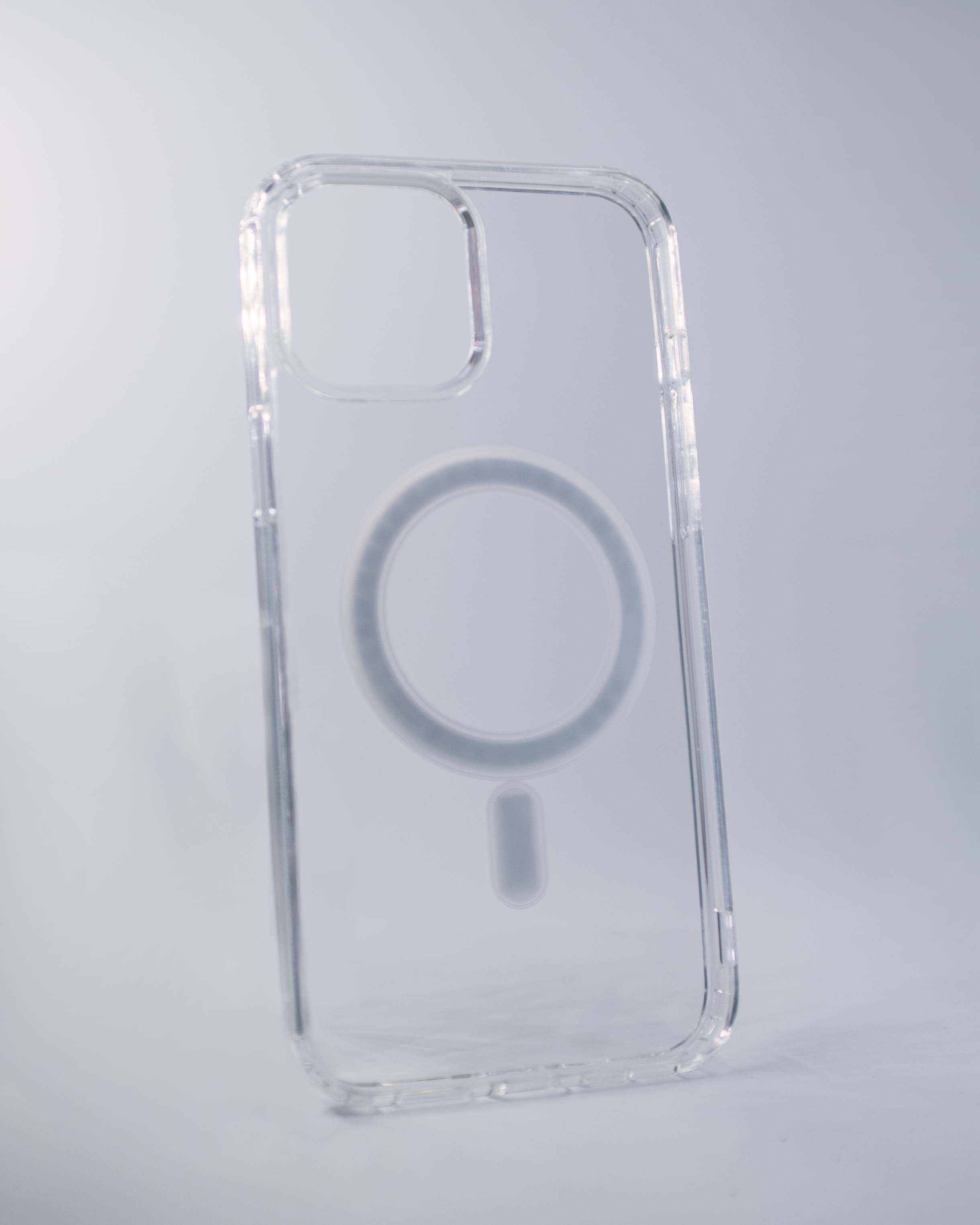 Чехол силиконовый MagSafe с анимацией iPhone 12 Pro Max, прозрачный