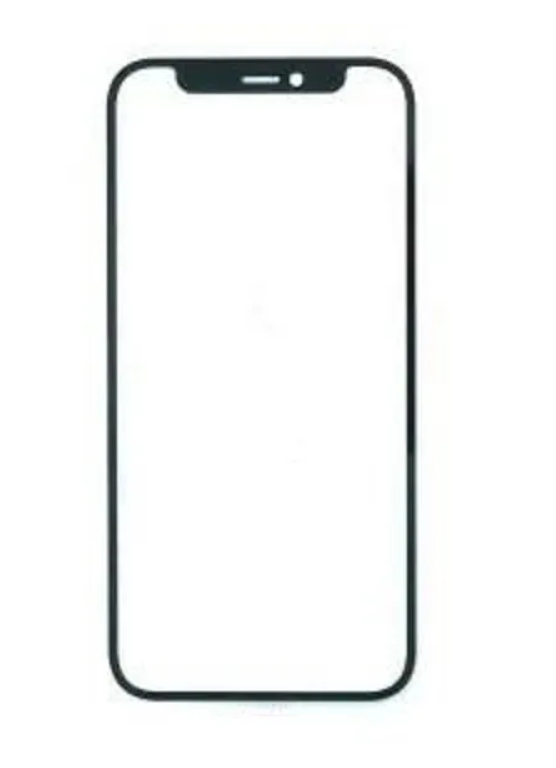 Стекло дисплея для переклейки iPhone 11 в сборе с рамкой и OCA пленкой, черное