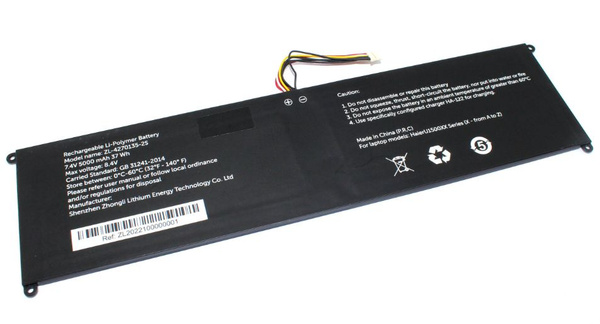 АКБ для ноутбука Haier U1530EM (ZL-4270135-2S) 7.4V 5000mAh/37Wh (Org)