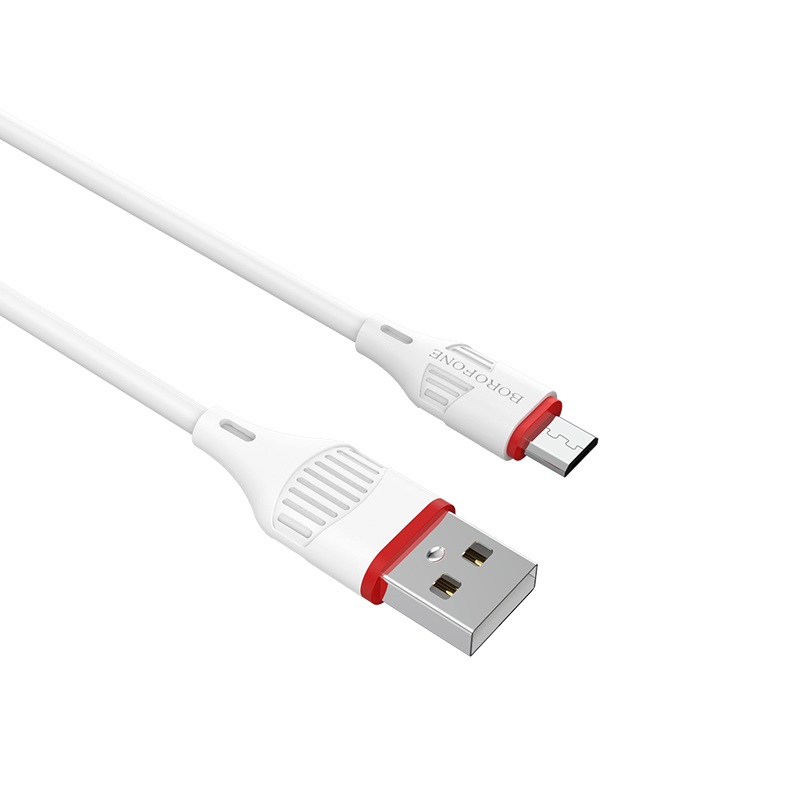 USB кабель micro USB BOROFONE BX17 Enjoy (100см), белый