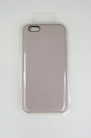 Чехол силиконовый гладкий Soft Touch iPhone 6/ 6S, розовый песок №19