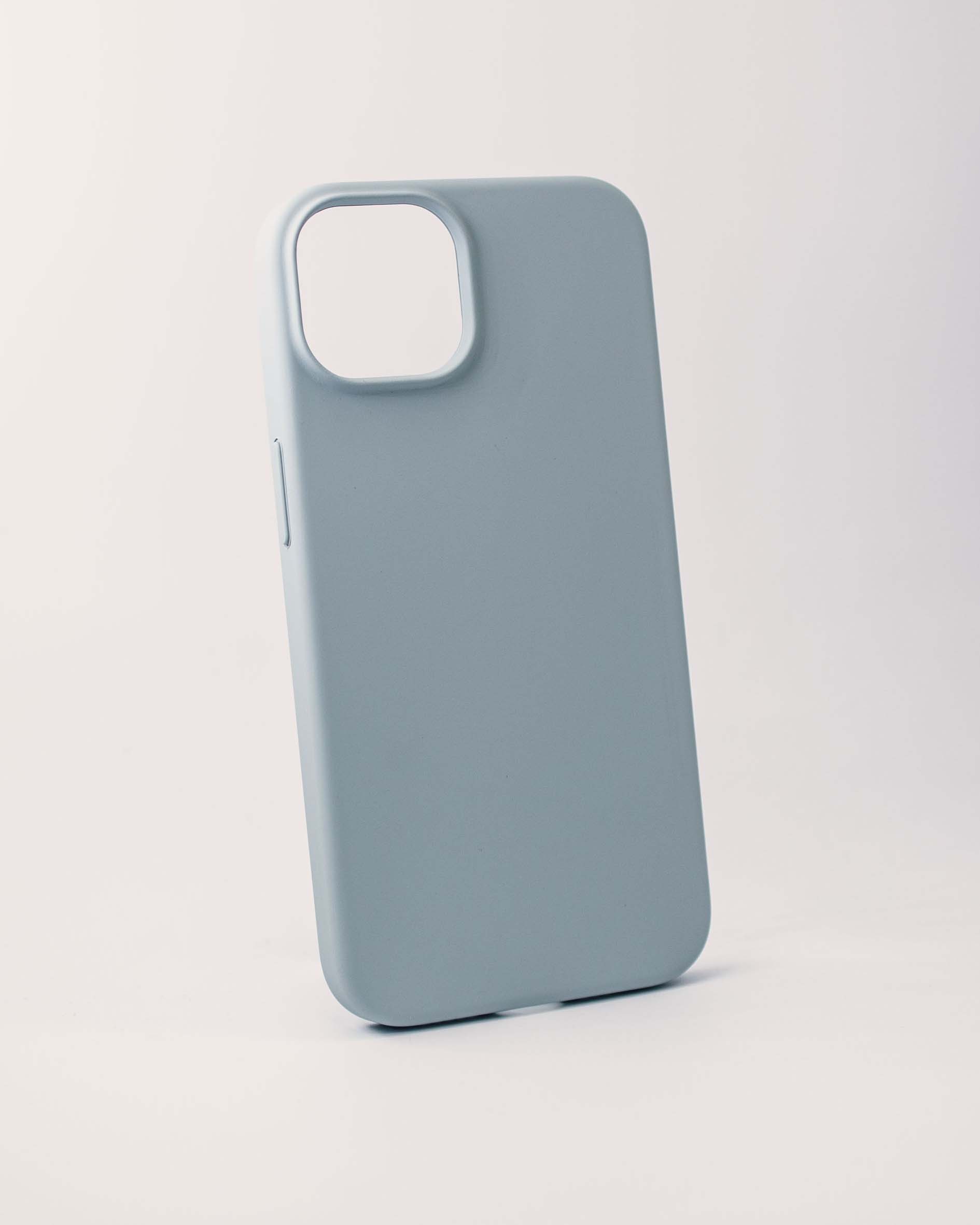 Чехол Piblue iPhone 14 Silicone MagSafe, голубой