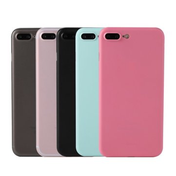 Чехол силиконовый матовый iPhone 7 Plus/ 8 Plus, черный