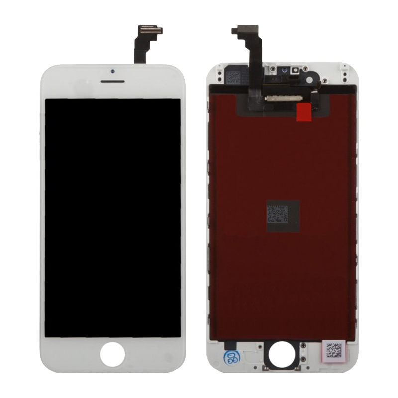 Дисплей iPhone 6 в сборе с тачскрином, Белый (LCD OR/ переклей)