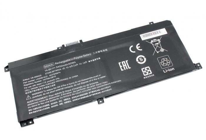 АКБ SA04XL для ноутбука HP Envy X360 15-DR 14.8V 3400mAh (OEM)