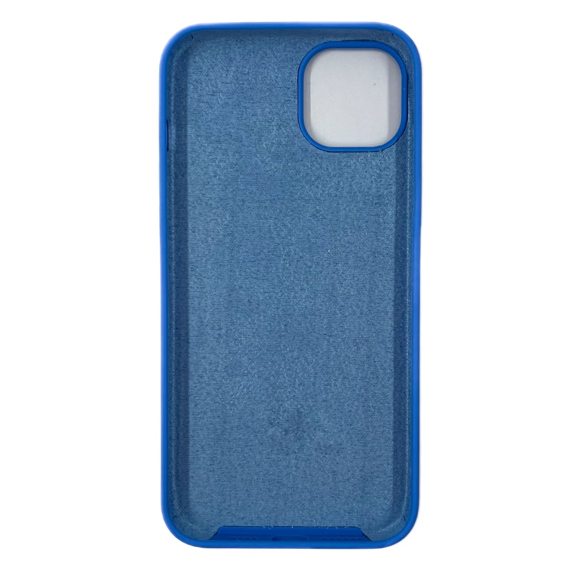 Чехол силиконовый гладкий Soft Touch iPhone 14 Plus, синий №3 (закрытый низ)