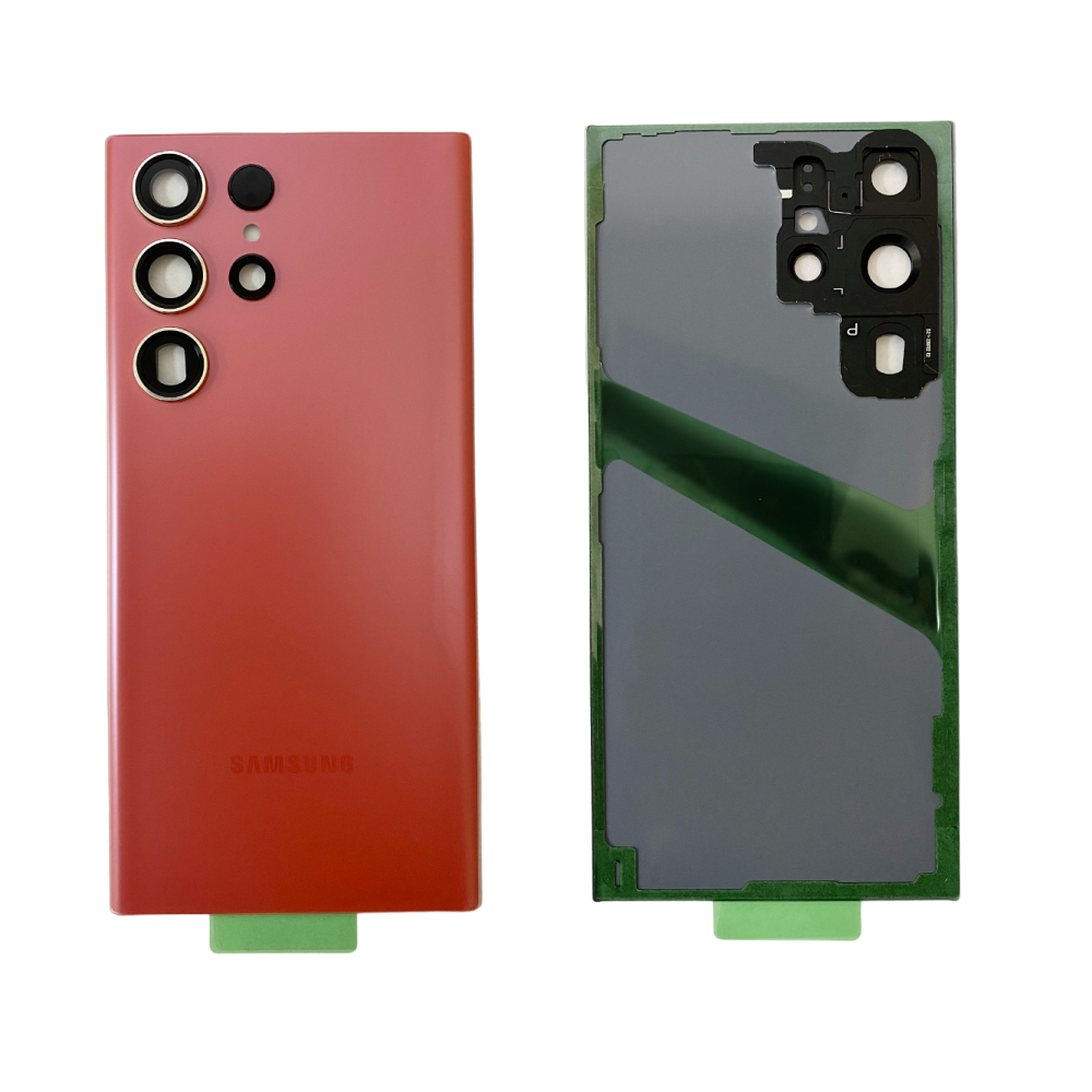 Задняя крышка для Samsung S918B (S23 Ultra) Premium (Cotton Flower)