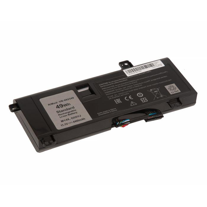 АКБ G05YJ для ноутбука Dell Alienware M14X R3 11.1V 4400mAh (OEM)
