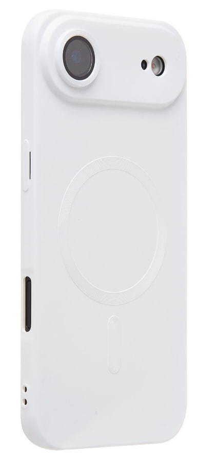 Чехол силиконовый MagSafe Matte iPhone 17 Air, белый