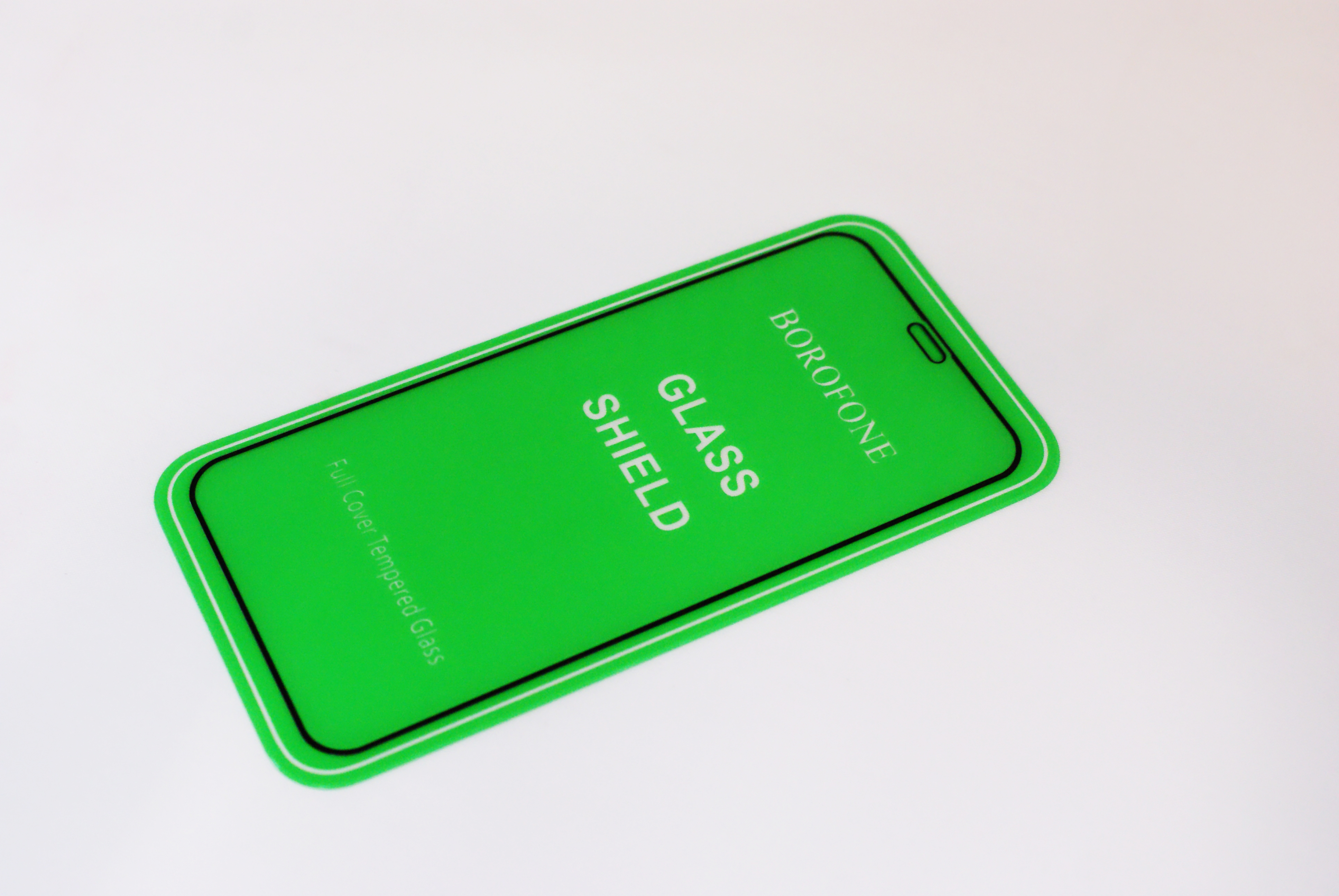 Защитное стекло iPhone 12 mini BOROFONE Elephant, черное