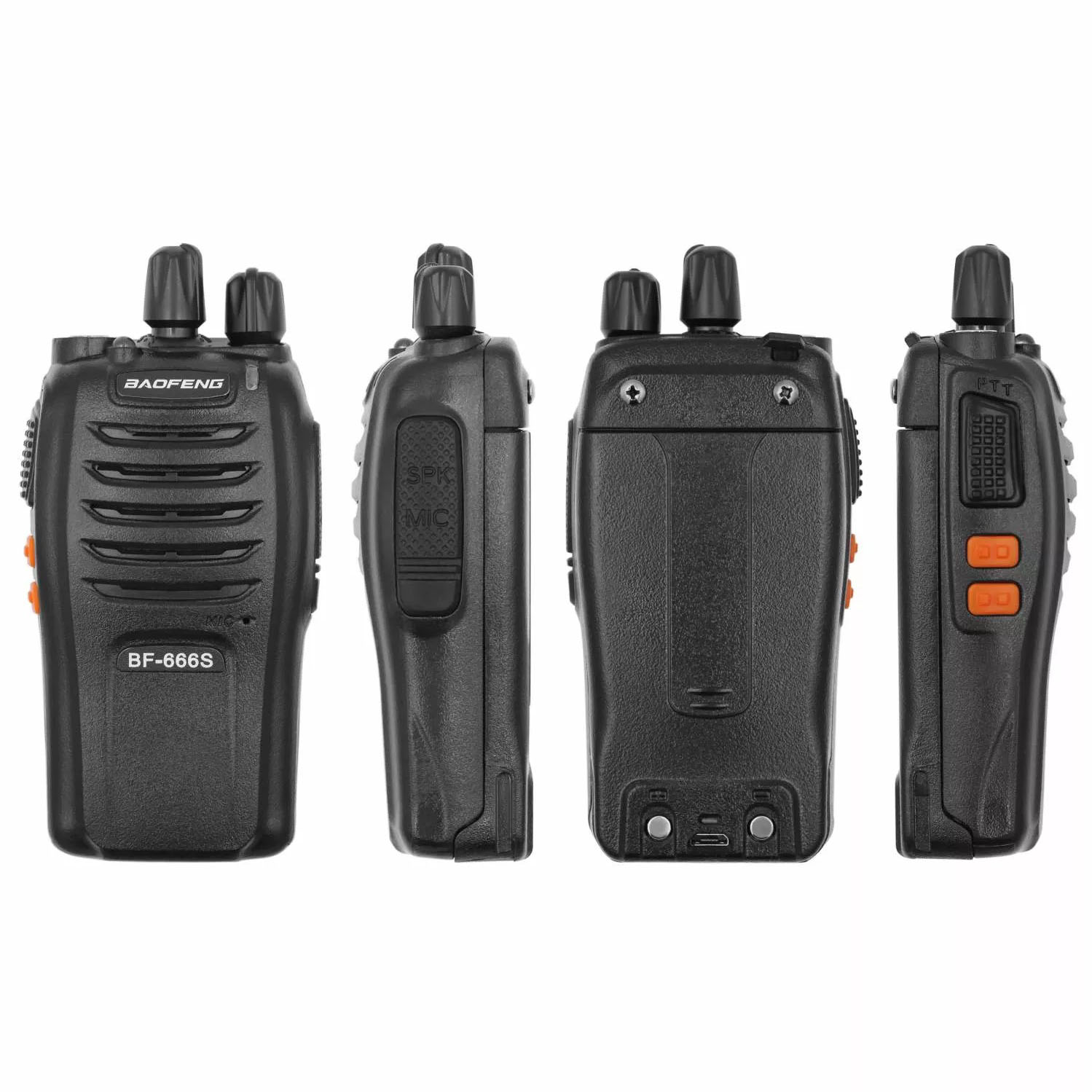 Рация Baofeng BF-666S комплект 1шт (UHF)