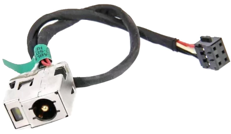 Разъем питания HP 15-e series (4.8*1.7mm) с кабелем 9-й тип