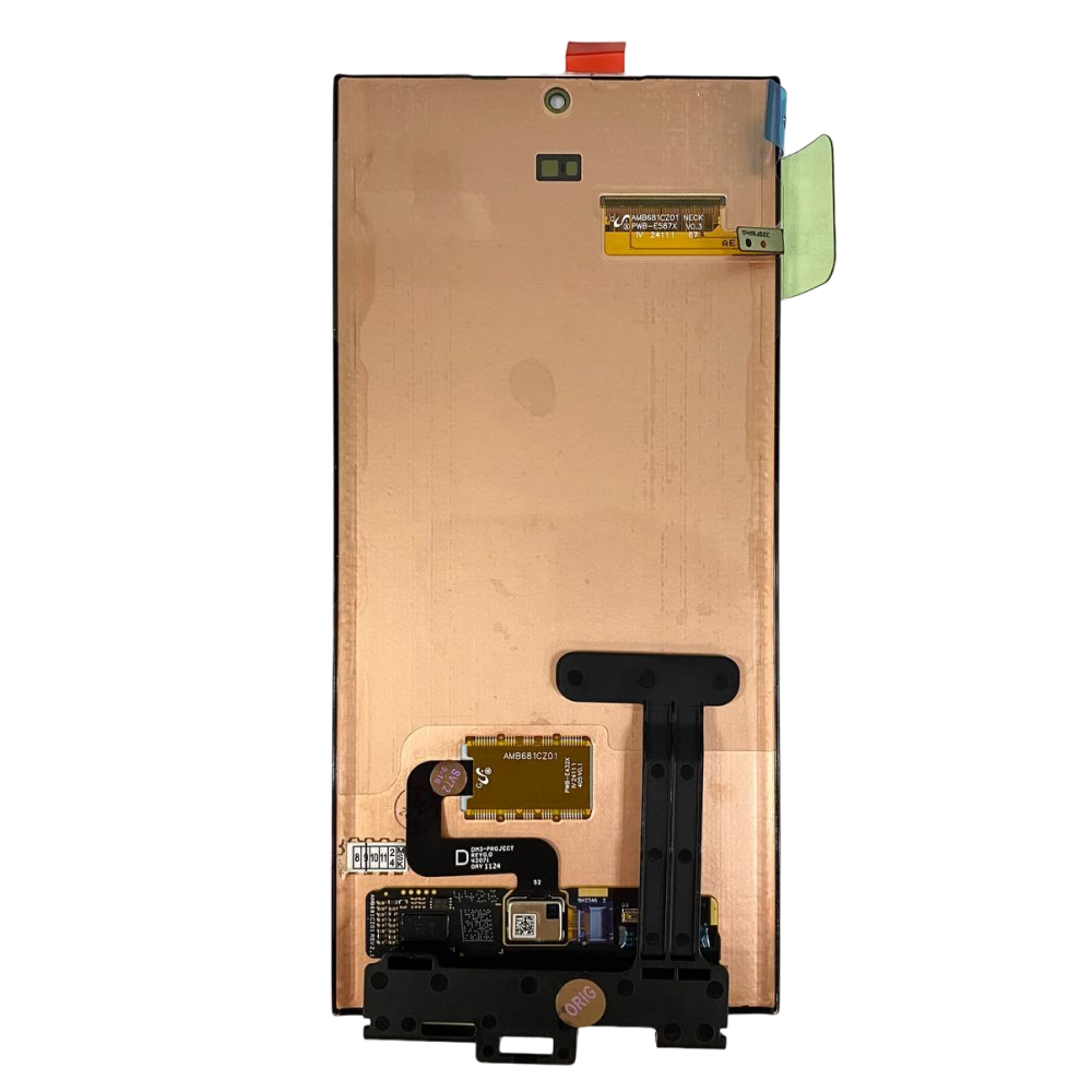 Дисплей Samsung S918 Galaxy S23 Ultra в сборе с тачскрином, Черный (OR100%)