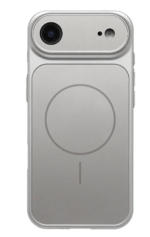 Чехол пластиковый с защитой камер MagSafe YH Original design Phone 17 Air, серебристый