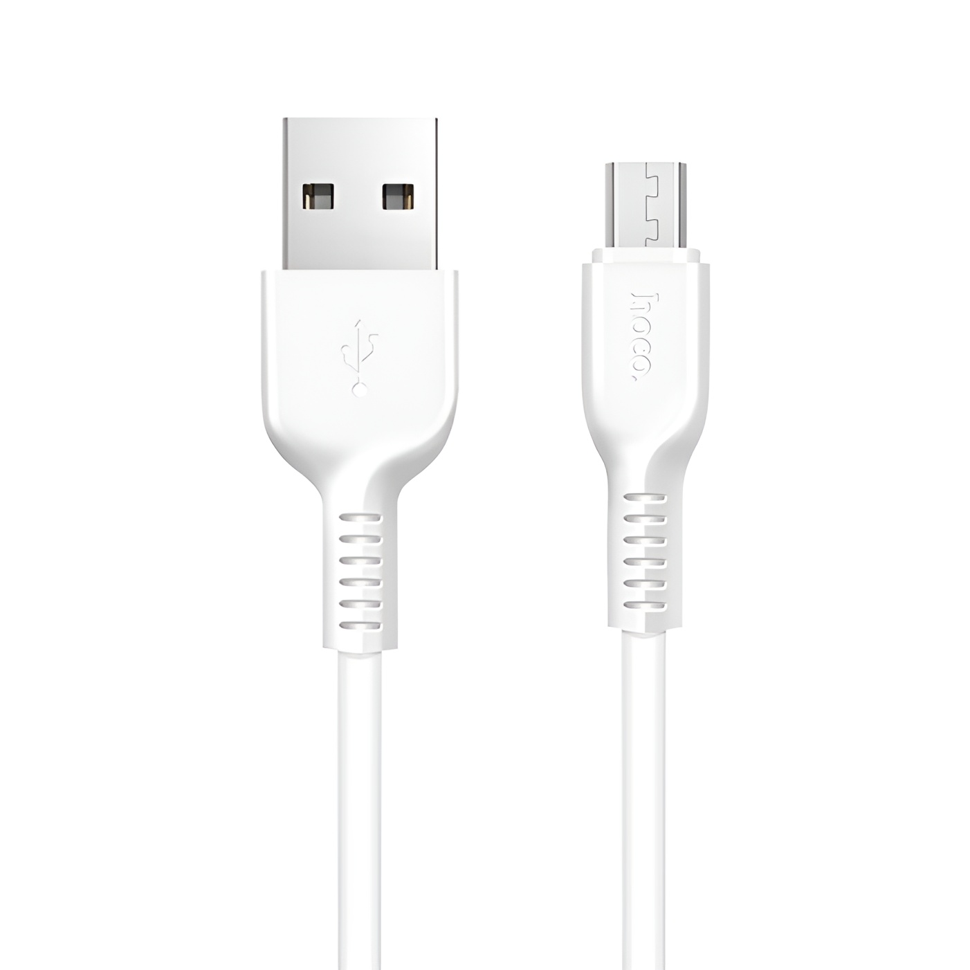 USB кабель micro USB HOCO X20 (300см, 2,4A), белый