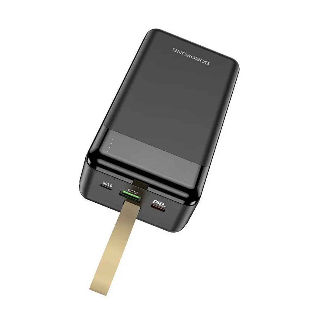 Внешний аккумулятор Power Bank 30000 mAh BOROFONE BJ19B 20W PD+QC, черный (уценка)