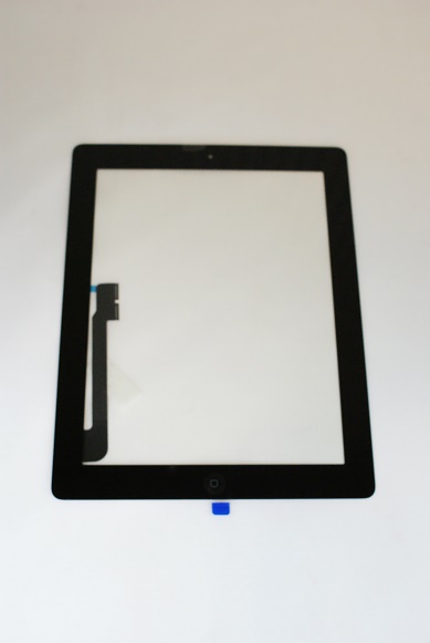 Тачскрин iPad 3/ 4 с кнопкой Home (A1416/ A1430/ A1403/ A1458) Черный (Org)