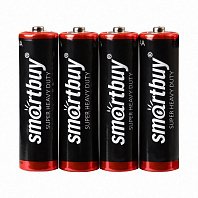 Батарейка Smartbuy LR03 AAA/мизинчиковая 4шт (1,5v, солевая) цена за упаковку