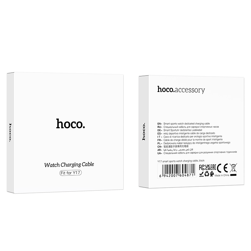 Зарядный кабель для смарт часов HOCO Y17