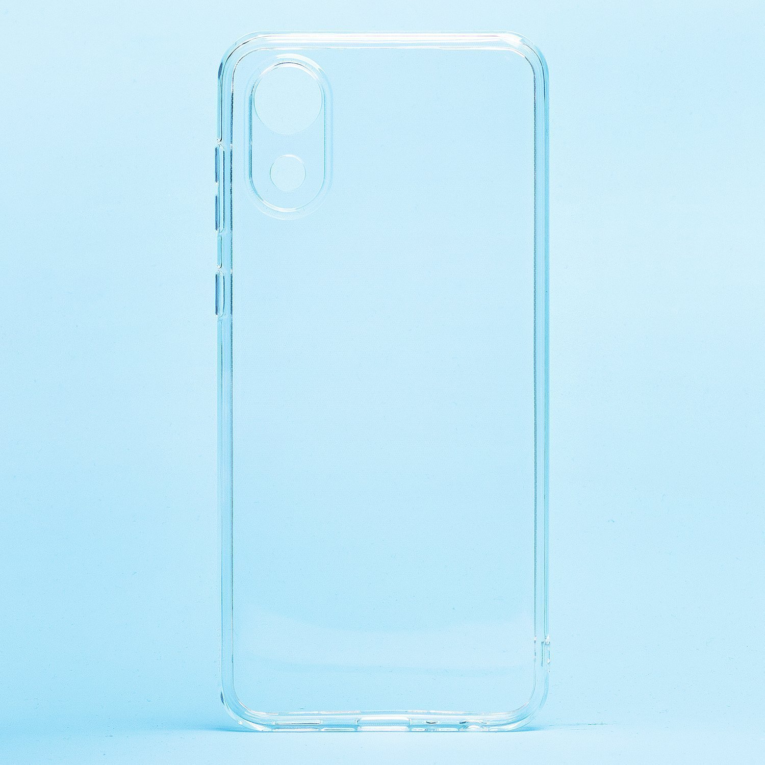 Чехол силиконовый плотный Samsung A03 Core SM-A032 прозрачный