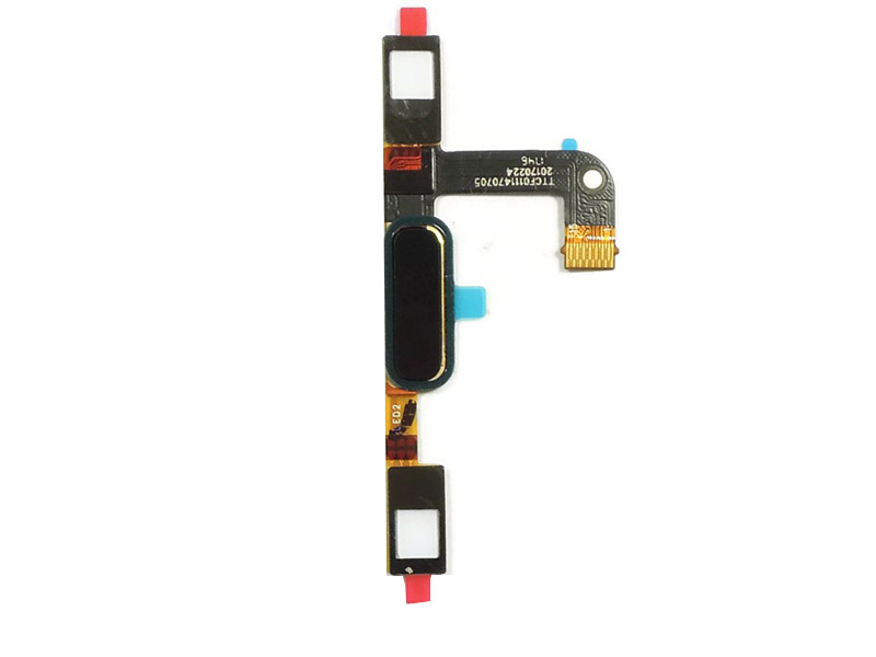 Шлейф Nokia 5 с кнопкой Home, черный