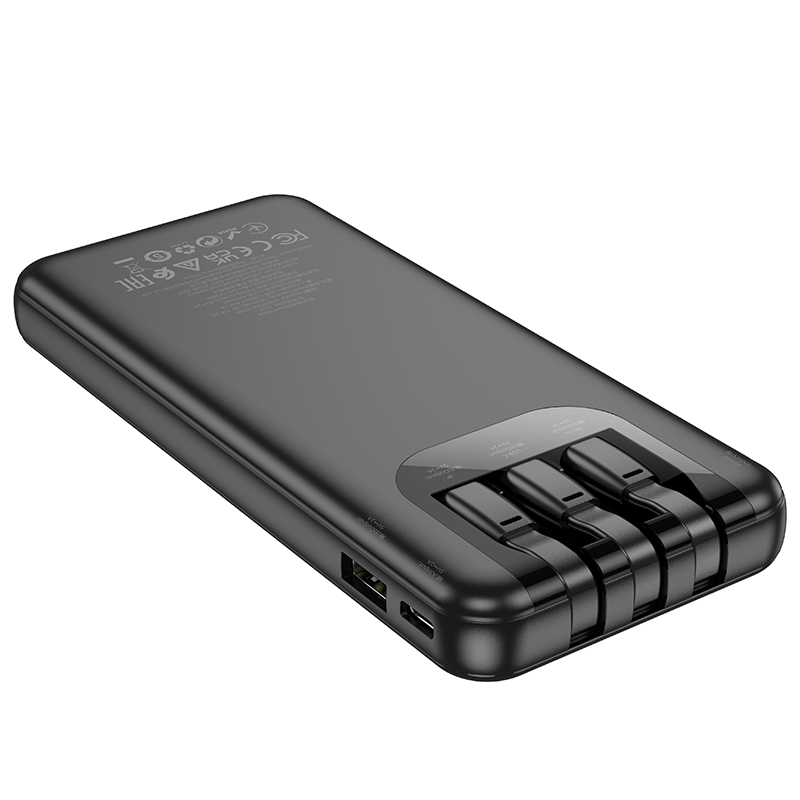 Внешний аккумулятор Power Bank 10000 mAh HOCO J114 Charger , черный