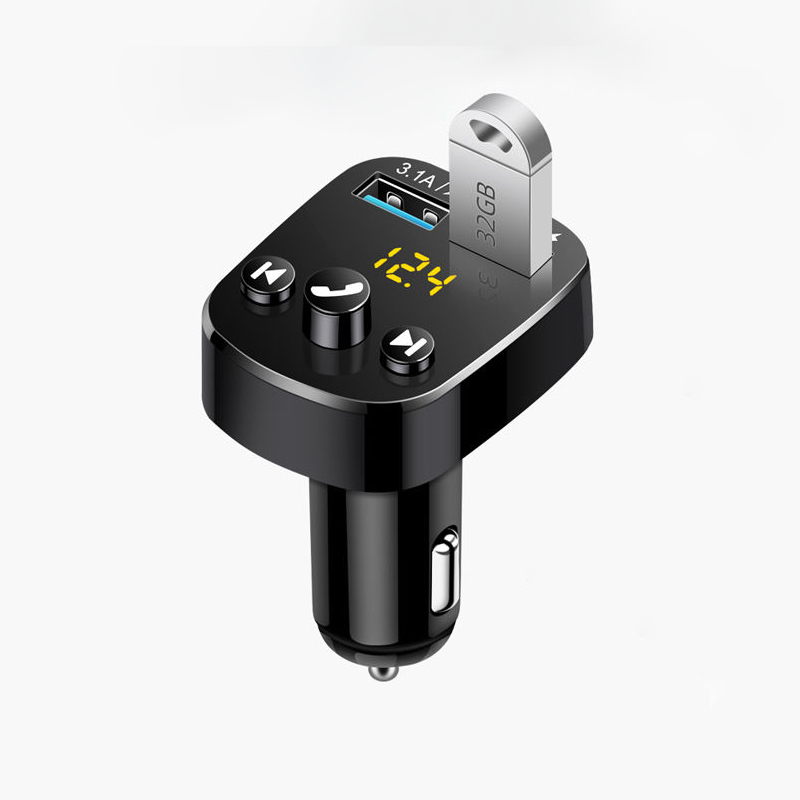 USB MP3 плеер с FM трансмиттером с дисплеем EZRA BCR02 (Bluetooth)