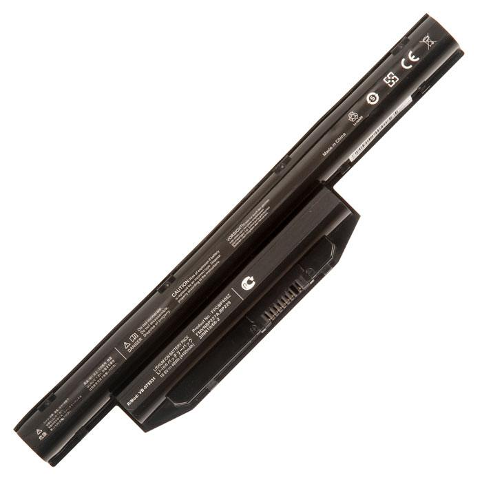 АКБ для ноутбука Fujitsu LifeBook FMVNBP229 (BP229-3S2P)  10.8V 6400mAh черная (Org)