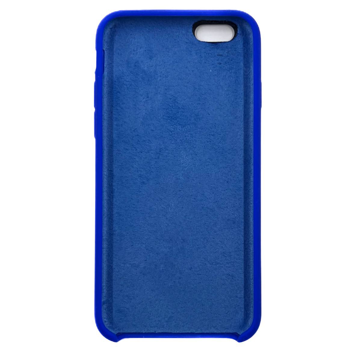 Чехол силиконовый гладкий Soft Touch iPhone 6/ 6S, ультрамарин №40