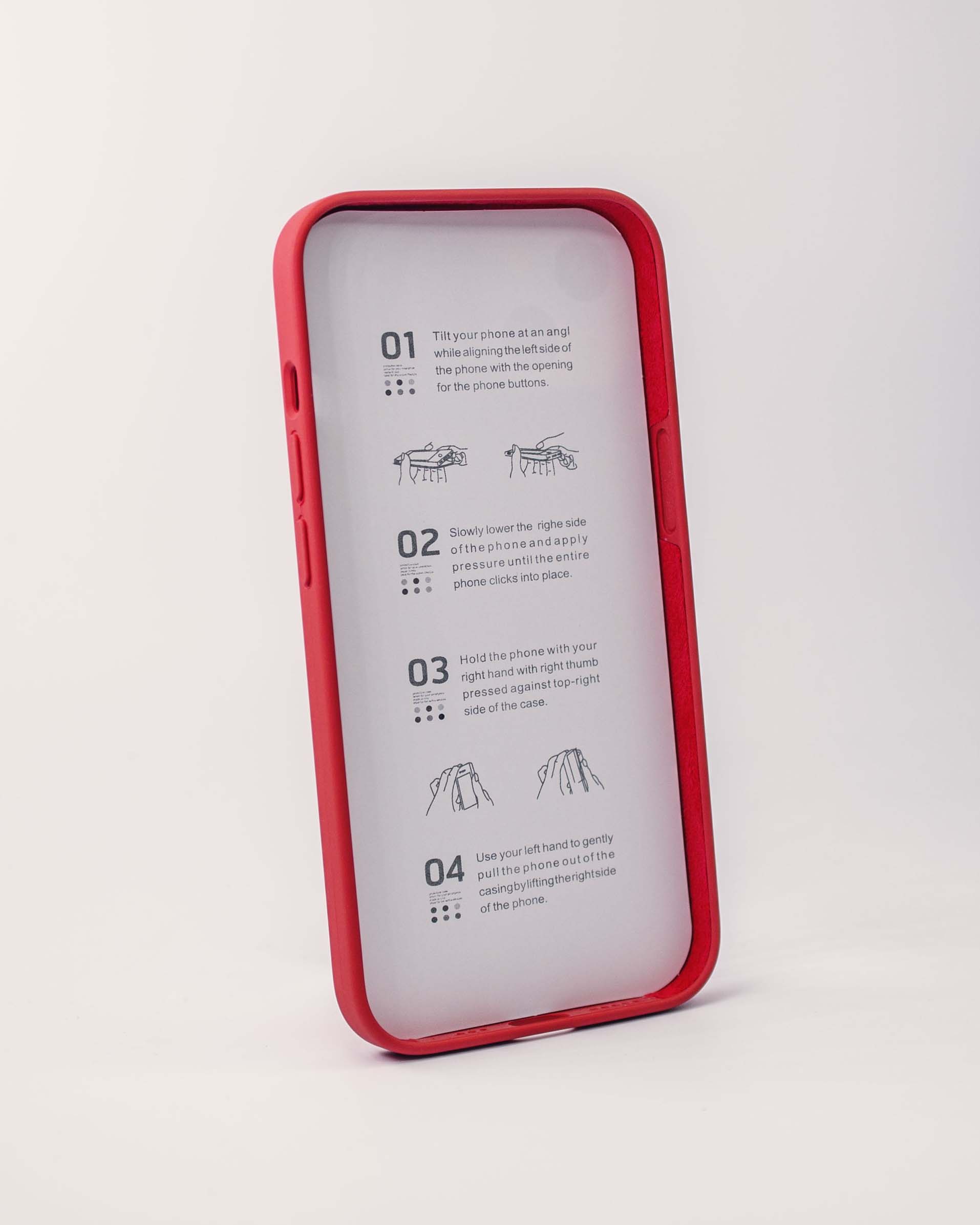 Чехол Piblue iPhone 14 Silicone MagSafe, красный