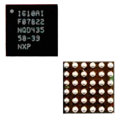 Микросхема контроллера зарядки U2 (1610A1) 36 pin iPhone 5S/ 5C/ SE/ iPhone 6/ iPhone 6 Plus
