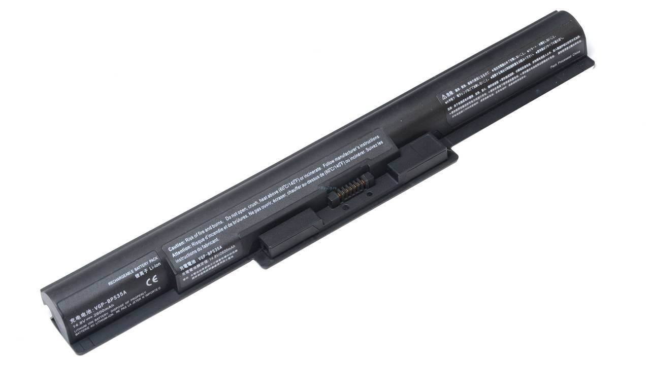 АКБ VGP-BPS35 для Sony 14.4-14.8V 2600mAh