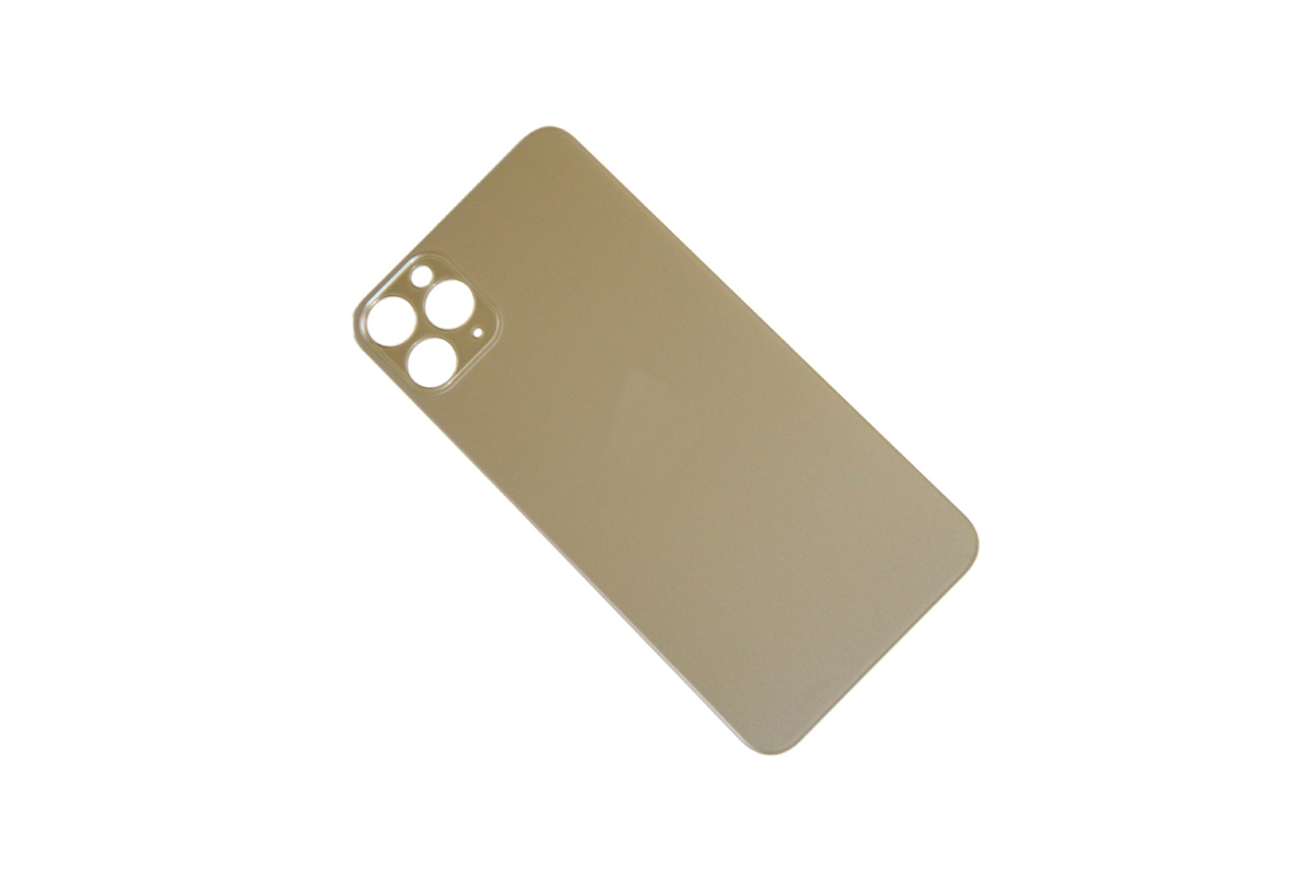 Задняя крышка iPhone 11 Pro Max стеклянная, золото