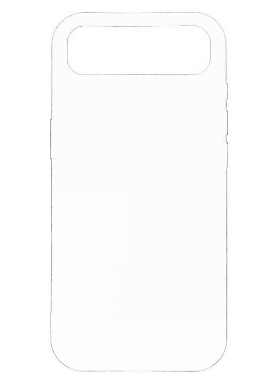 Чехол силиконовый гладкий Soft Touch iPhone 17 Air, белый (закрытый низ)