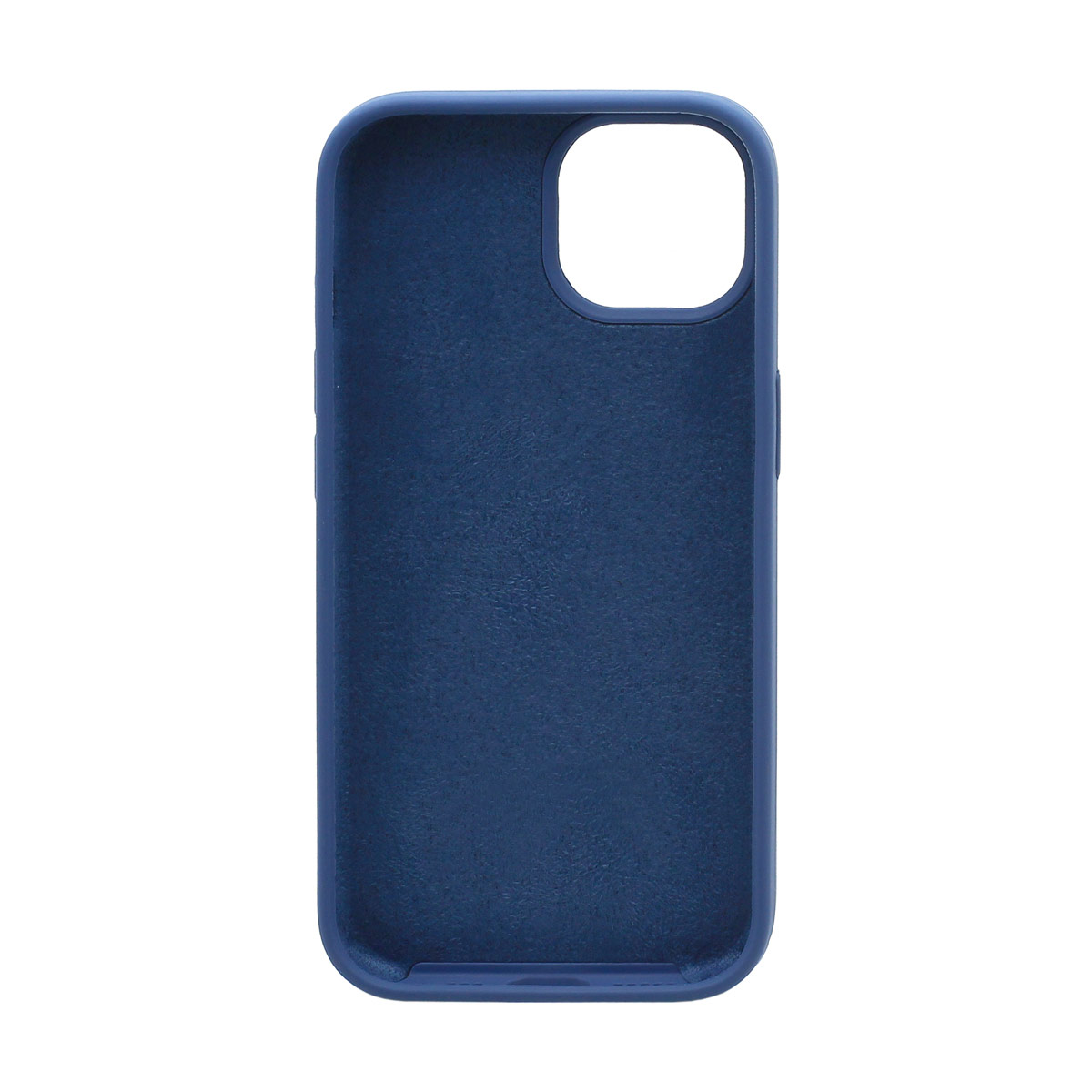 Чехол силиконовый гладкий Soft Touch iPhone 15, синий №20