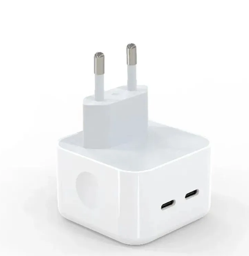 Сетевой адаптер USB-C 50W 2USB-C PD,MHJE3ZM/A, белый