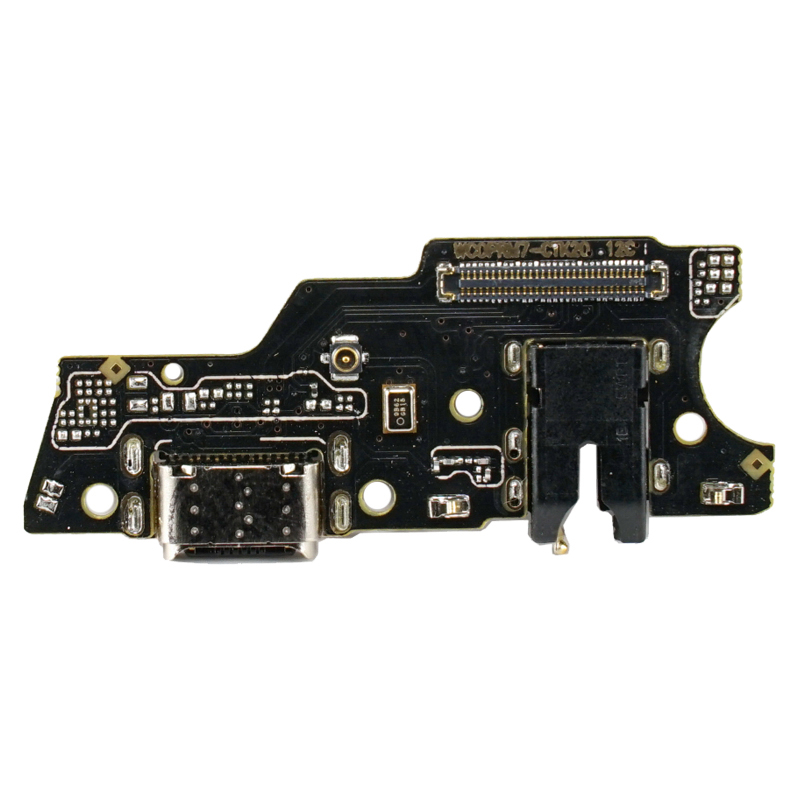 Шлейф Realme 7 плата на разъем зарядки, разъем гарнитуры и микрофон