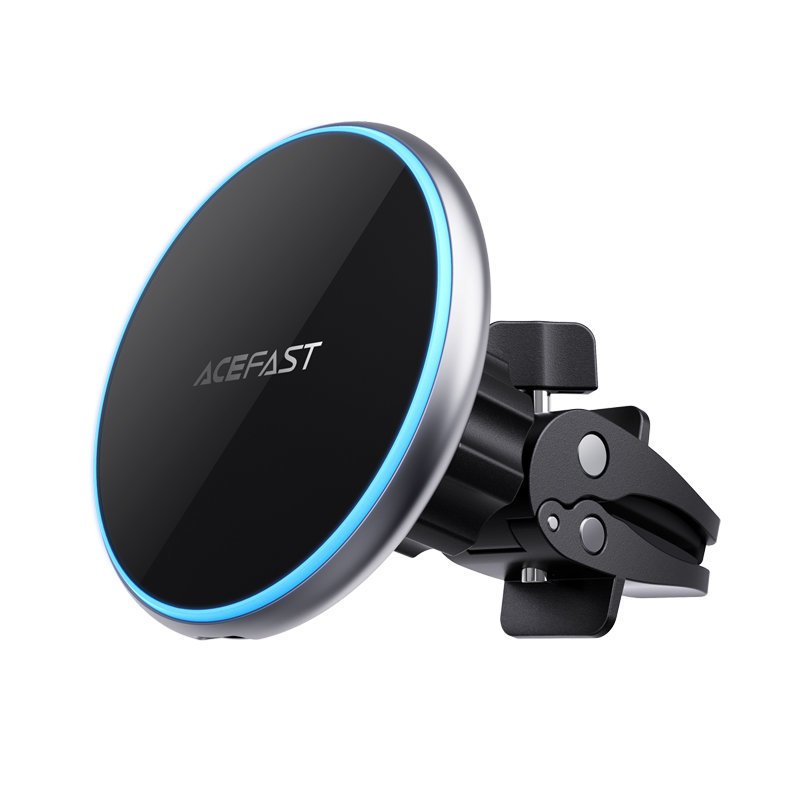 Держатель автомобильный ACEFAST D3 magnetic wireless charging car holder, серый