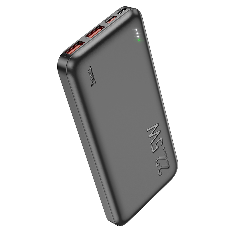 Внешний аккумулятор Power Bank 10000 mAh HOCO J101 Astute 22.5W, черный