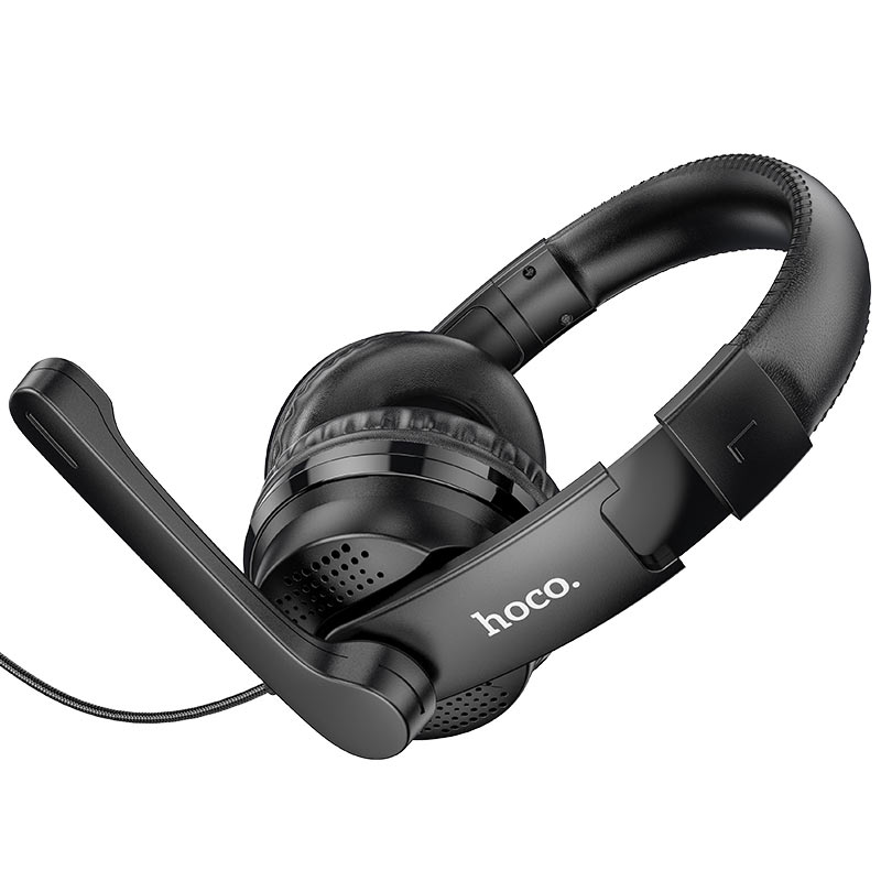 Проводные внешние наушники HOCO W103 Magic tour gaming Headphone, черные