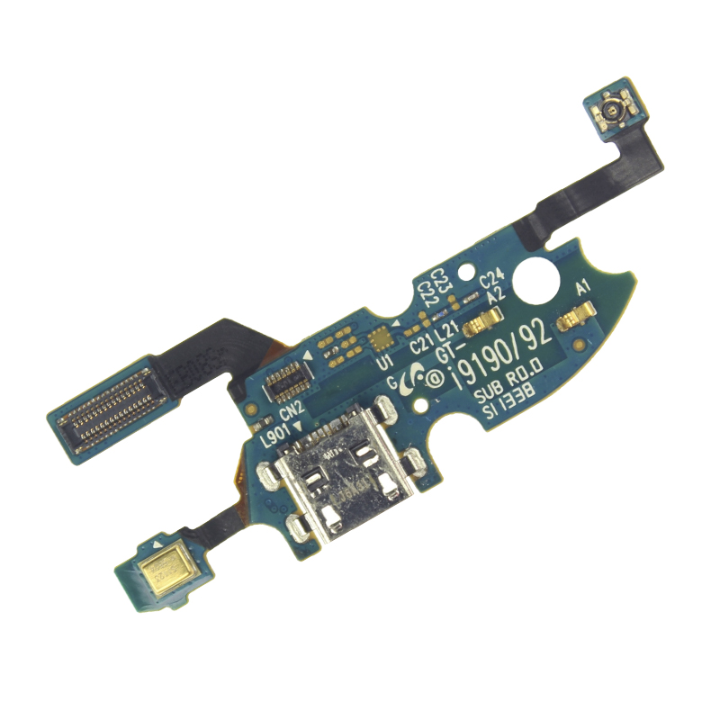 Шлейф Samsung i9190 на разъем зарядки и микрофон