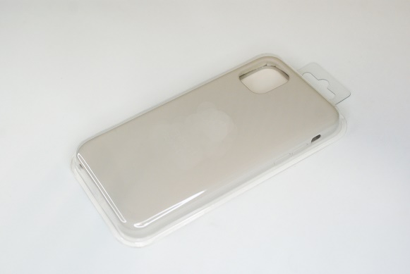 Чехол силиконовый гладкий Soft Touch iPhone 11, серый №23