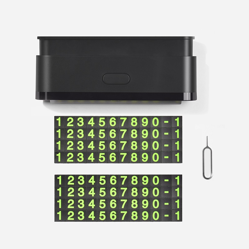 Автомобильная информационная панель HOCO CPH19 One-click, черный