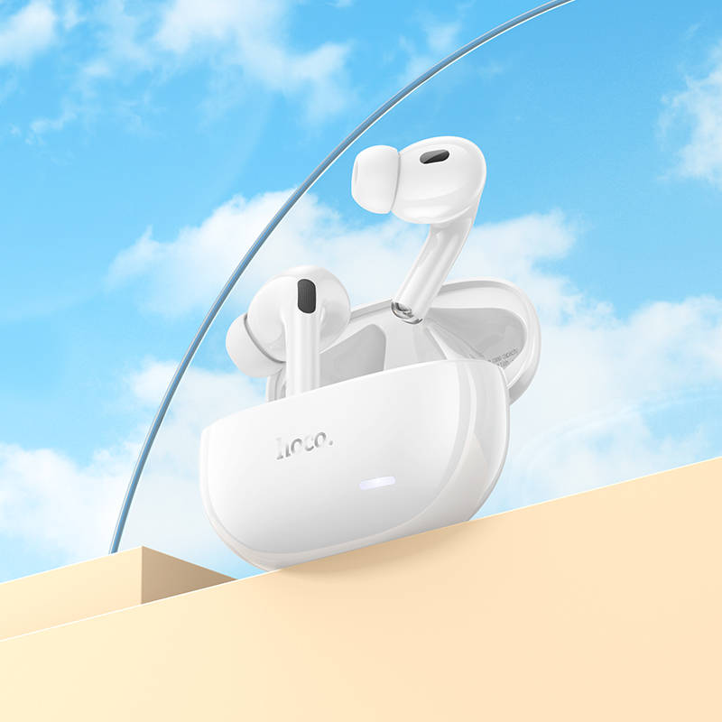 Беспроводные наушники HOCO EW60 Bluetooth Norman true wireless BT headset, белые