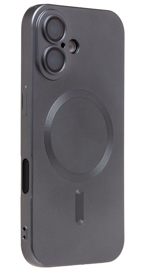 Чехол силиконовый MagSafe Matte iPhone 17, серый